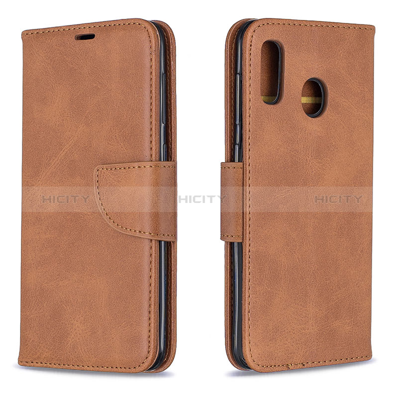 Handytasche Stand Schutzhülle Flip Leder Hülle B04F für Samsung Galaxy A30