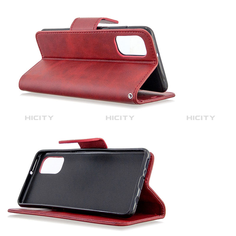 Handytasche Stand Schutzhülle Flip Leder Hülle B04F für Samsung Galaxy A41