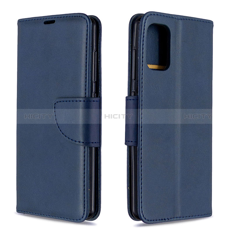 Handytasche Stand Schutzhülle Flip Leder Hülle B04F für Samsung Galaxy A41