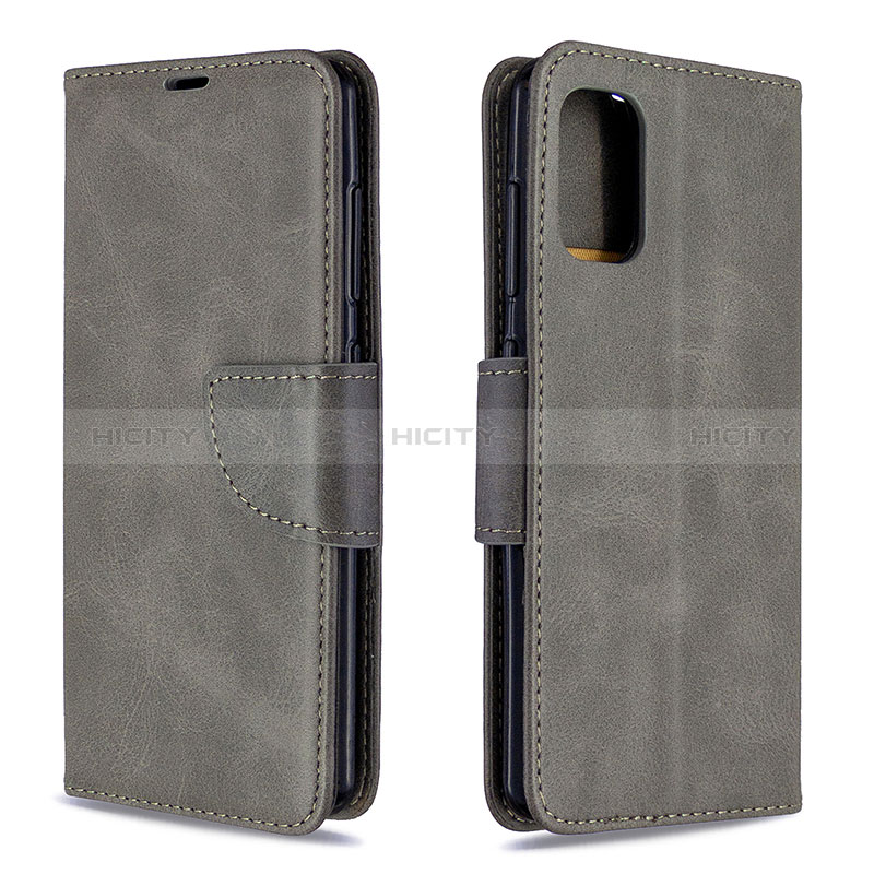 Handytasche Stand Schutzhülle Flip Leder Hülle B04F für Samsung Galaxy A41