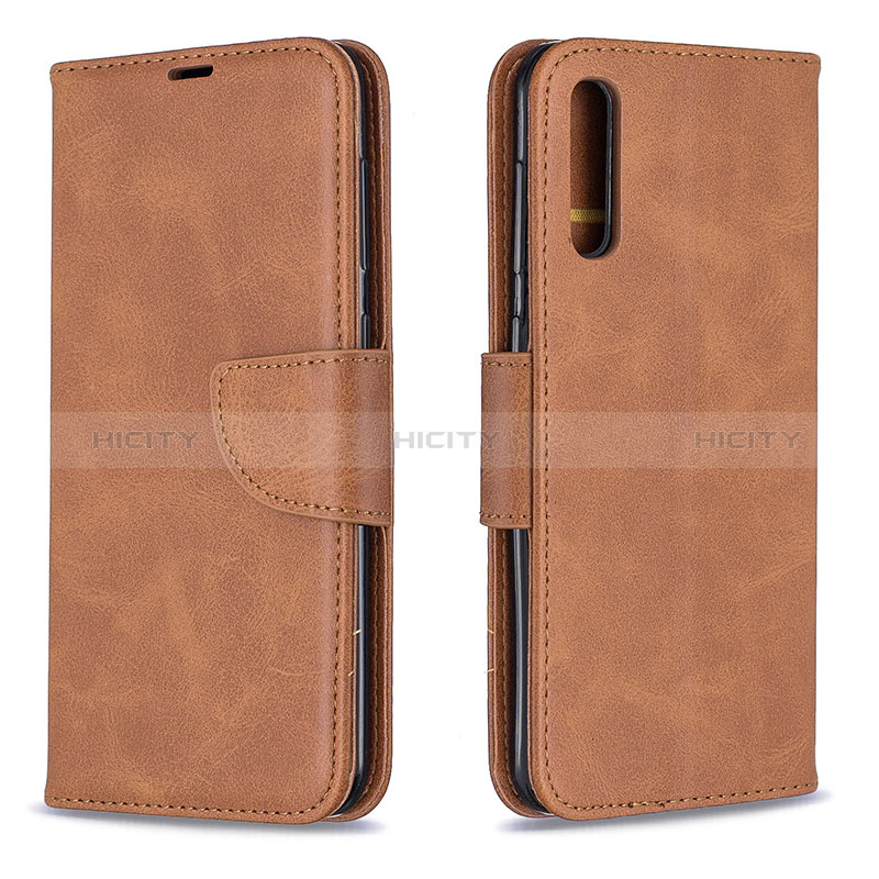 Handytasche Stand Schutzhülle Flip Leder Hülle B04F für Samsung Galaxy A50S groß