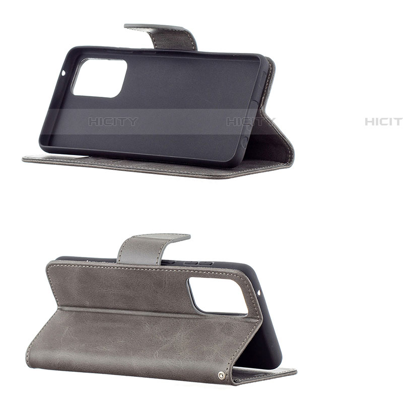 Handytasche Stand Schutzhülle Flip Leder Hülle B04F für Samsung Galaxy A72 5G