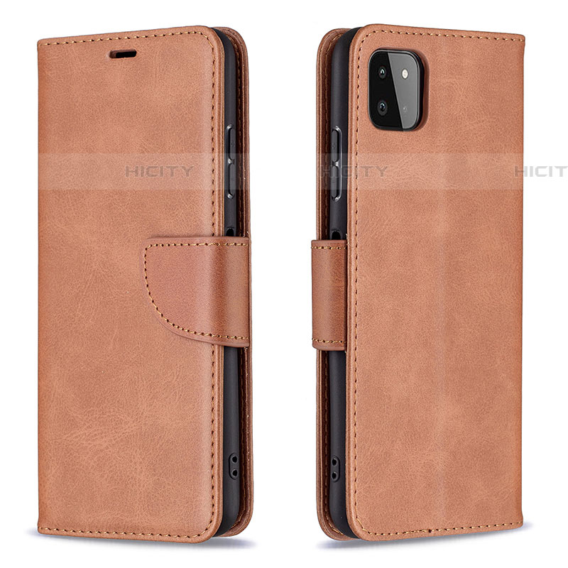 Handytasche Stand Schutzhülle Flip Leder Hülle B04F für Samsung Galaxy F42 5G