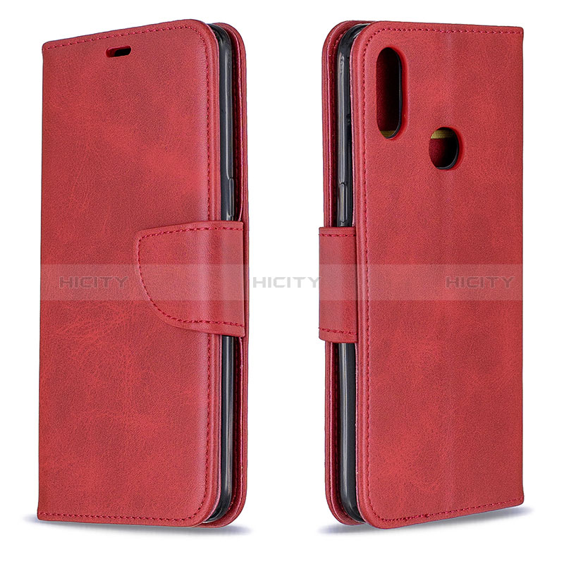 Handytasche Stand Schutzhülle Flip Leder Hülle B04F für Samsung Galaxy M01s groß