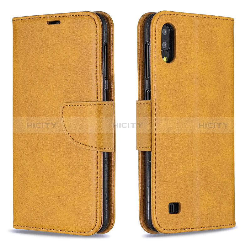 Handytasche Stand Schutzhülle Flip Leder Hülle B04F für Samsung Galaxy M10