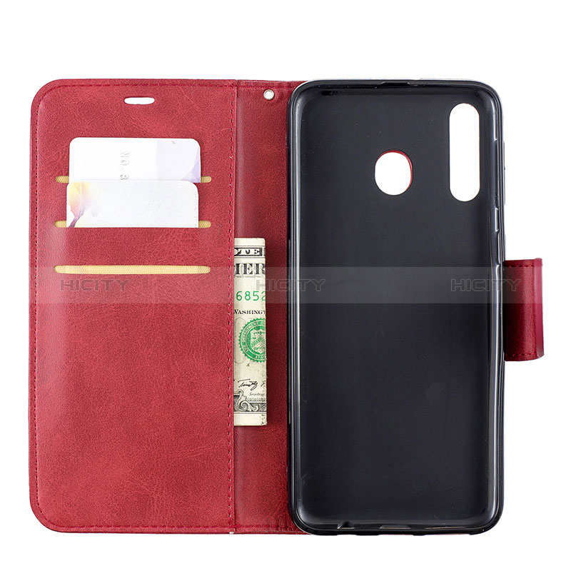 Handytasche Stand Schutzhülle Flip Leder Hülle B04F für Samsung Galaxy M30