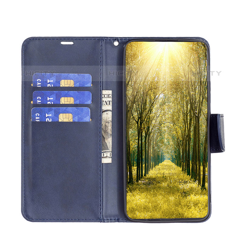 Handytasche Stand Schutzhülle Flip Leder Hülle B04F für Samsung Galaxy M53 5G