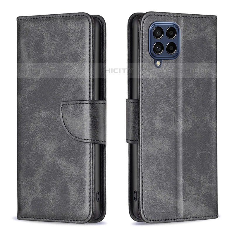 Handytasche Stand Schutzhülle Flip Leder Hülle B04F für Samsung Galaxy M53 5G