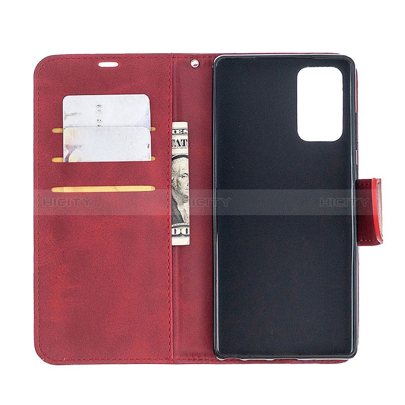 Handytasche Stand Schutzhülle Flip Leder Hülle B04F für Samsung Galaxy Note 20 5G