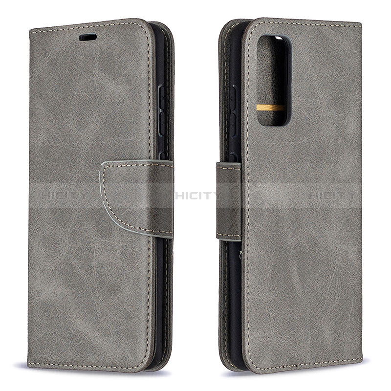 Handytasche Stand Schutzhülle Flip Leder Hülle B04F für Samsung Galaxy S20 FE 5G groß