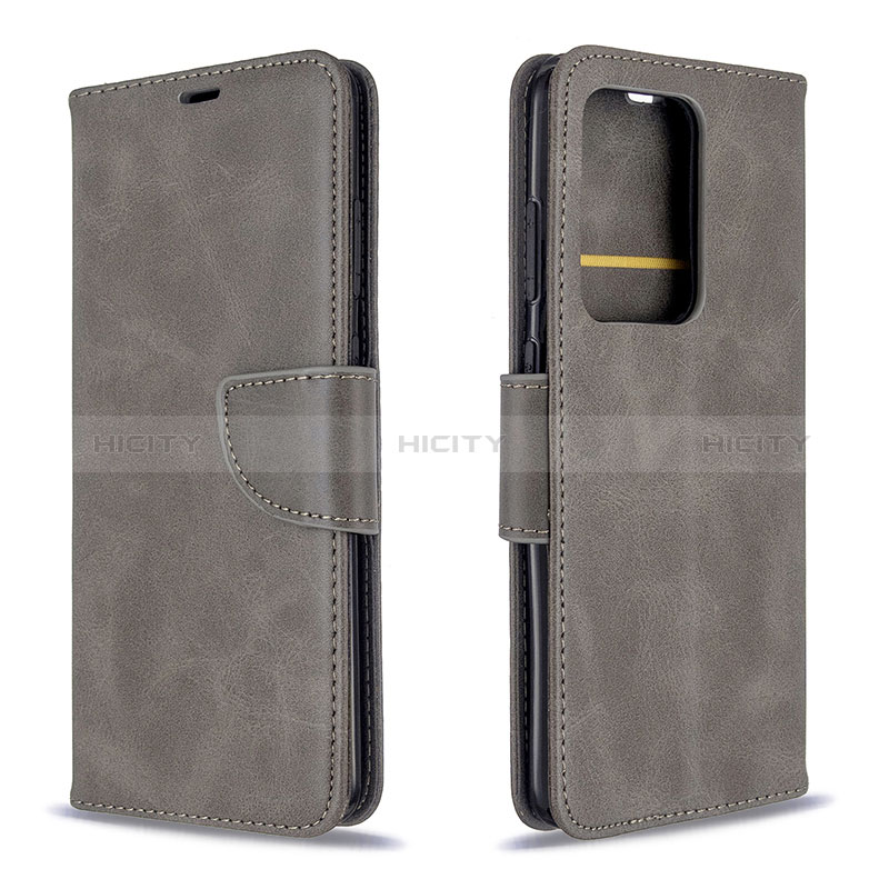 Handytasche Stand Schutzhülle Flip Leder Hülle B04F für Samsung Galaxy S20 Plus 5G groß