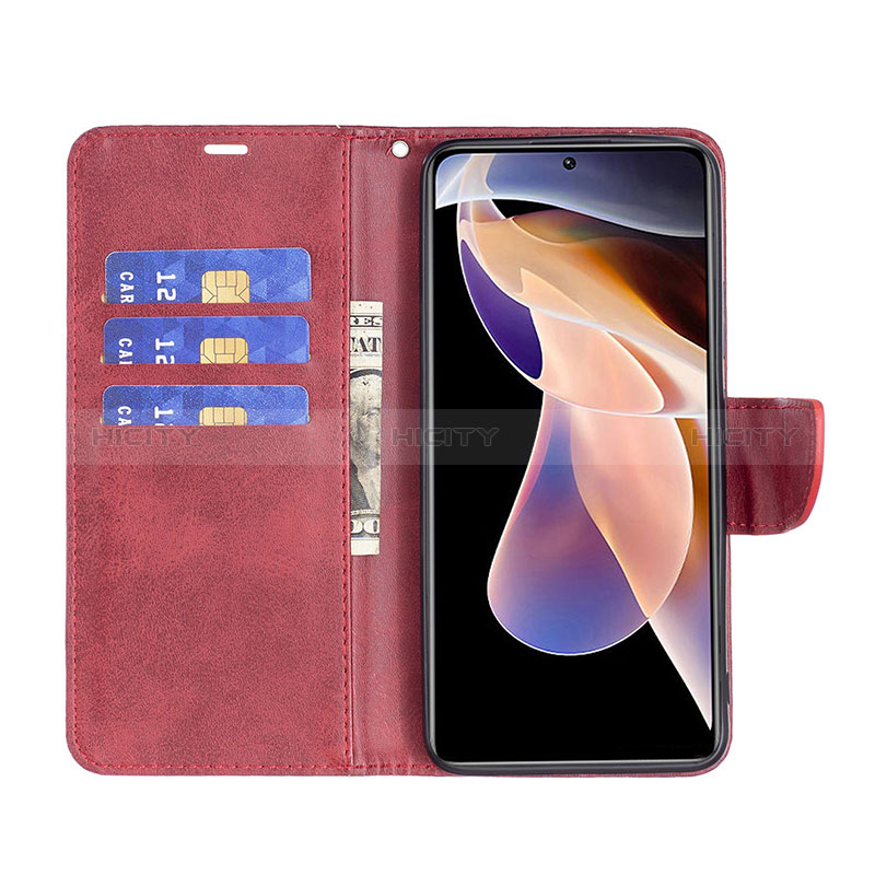 Handytasche Stand Schutzhülle Flip Leder Hülle B04F für Xiaomi Mi 11i 5G (2022)