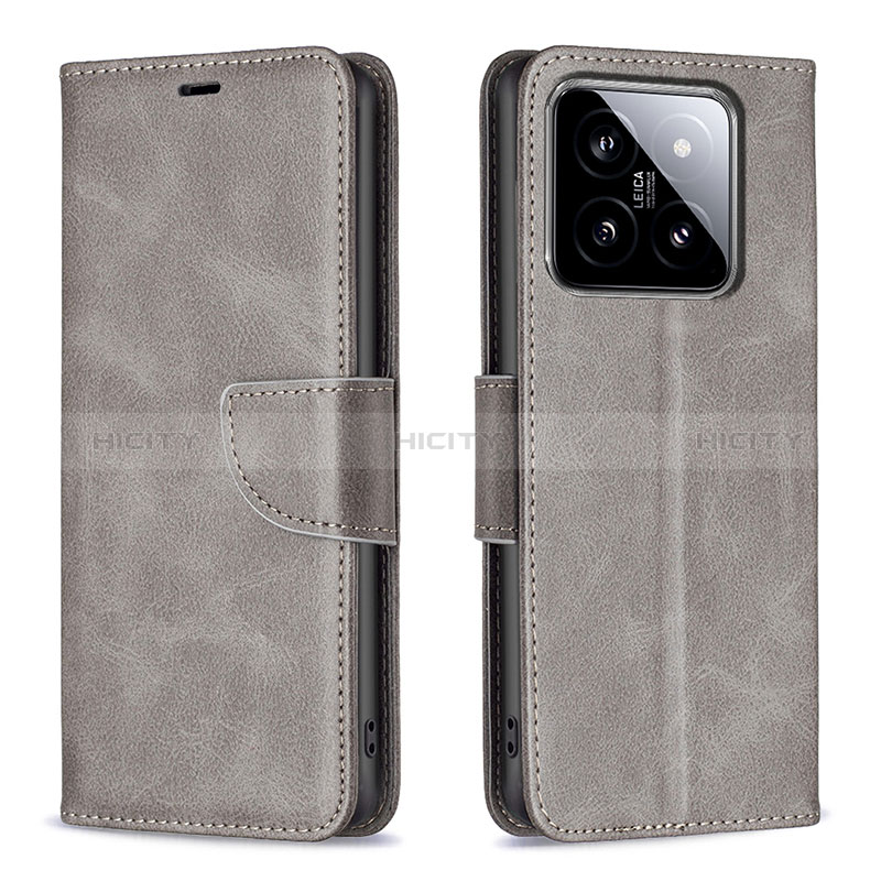 Handytasche Stand Schutzhülle Flip Leder Hülle B04F für Xiaomi Mi 14 5G