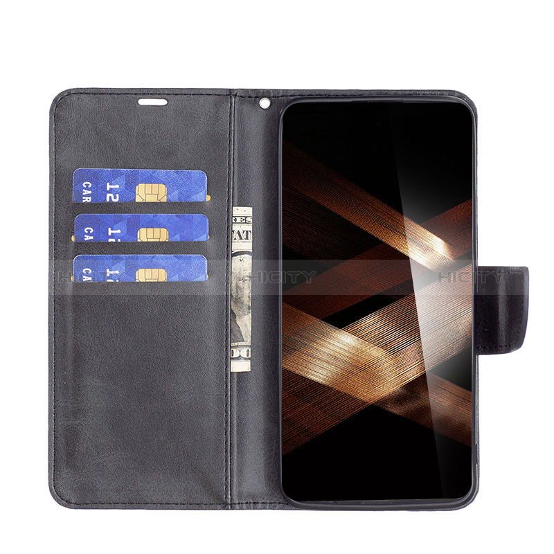 Handytasche Stand Schutzhülle Flip Leder Hülle B04F für Xiaomi Mi 14 Pro 5G groß