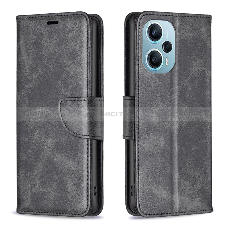 Handytasche Stand Schutzhülle Flip Leder Hülle B04F für Xiaomi Poco F5 5G groß