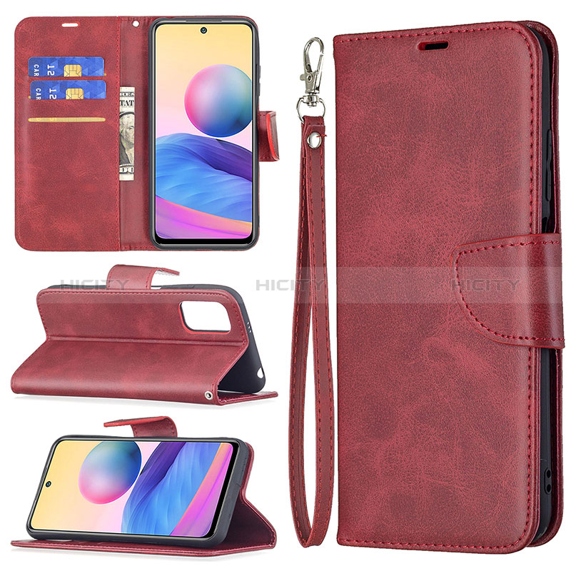 Handytasche Stand Schutzhülle Flip Leder Hülle B04F für Xiaomi POCO M3 Pro 5G