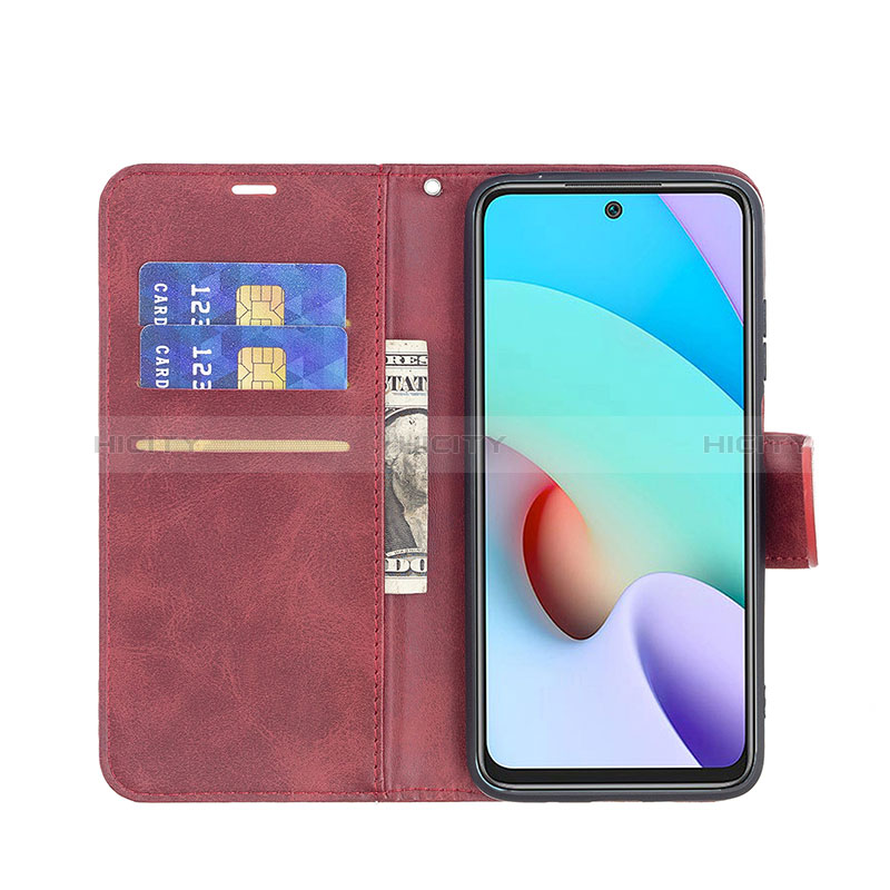 Handytasche Stand Schutzhülle Flip Leder Hülle B04F für Xiaomi Redmi 10 (2022)