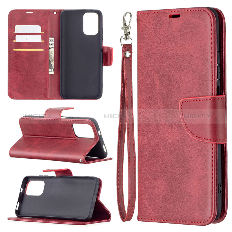 Handytasche Stand Schutzhülle Flip Leder Hülle B04F für Xiaomi Redmi Note 10S 4G