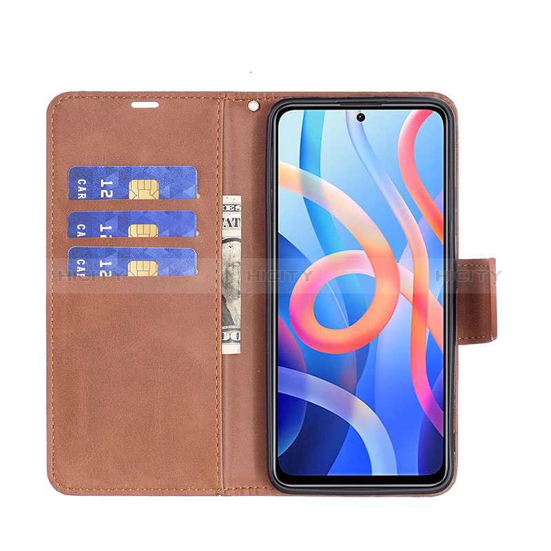 Handytasche Stand Schutzhülle Flip Leder Hülle B04F für Xiaomi Redmi Note 11S 5G