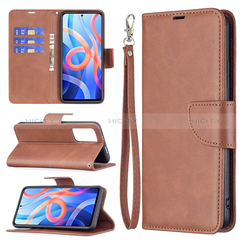 Handytasche Stand Schutzhülle Flip Leder Hülle B04F für Xiaomi Redmi Note 11S 5G