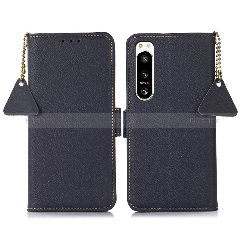 Handytasche Stand Schutzhülle Flip Leder Hülle B04H für Sony Xperia 5 IV