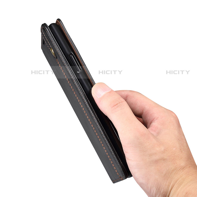 Handytasche Stand Schutzhülle Flip Leder Hülle B04S für Samsung Galaxy S22 Plus 5G groß