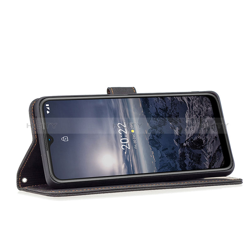 Handytasche Stand Schutzhülle Flip Leder Hülle B05F für Nokia G11