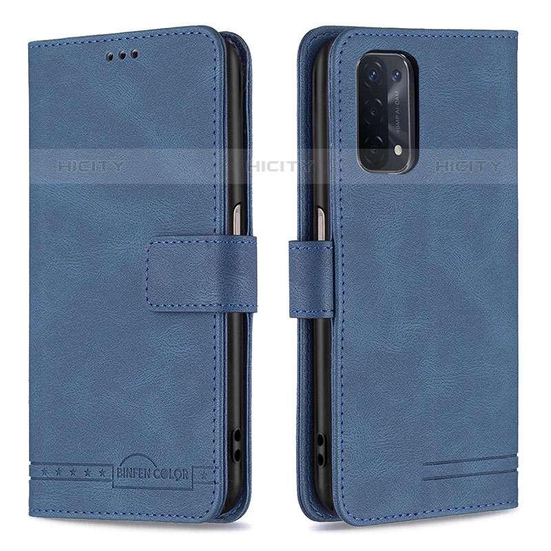 Handytasche Stand Schutzhülle Flip Leder Hülle B05F für Oppo A93 5G