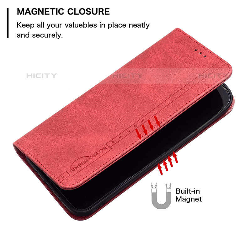 Handytasche Stand Schutzhülle Flip Leder Hülle B05F für Oppo Find X5 Pro 5G