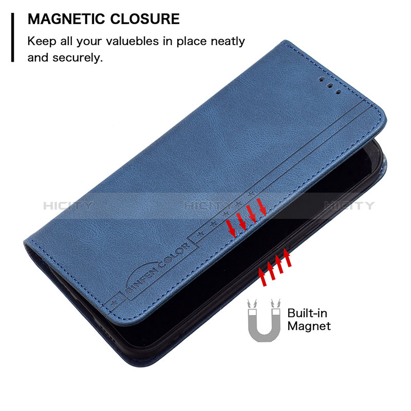 Handytasche Stand Schutzhülle Flip Leder Hülle B05F für Realme C25