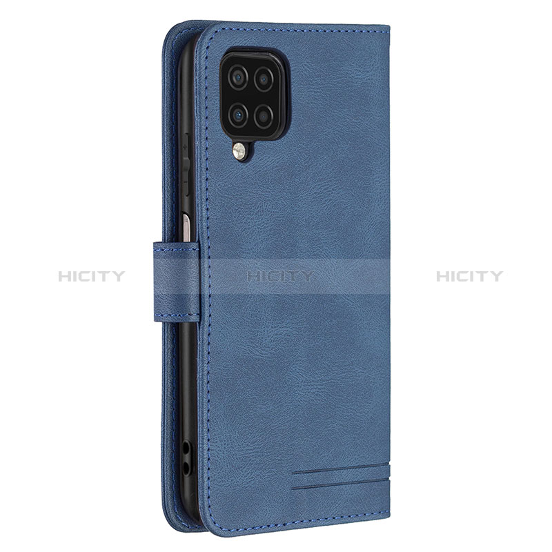 Handytasche Stand Schutzhülle Flip Leder Hülle B05F für Samsung Galaxy A12 Nacho