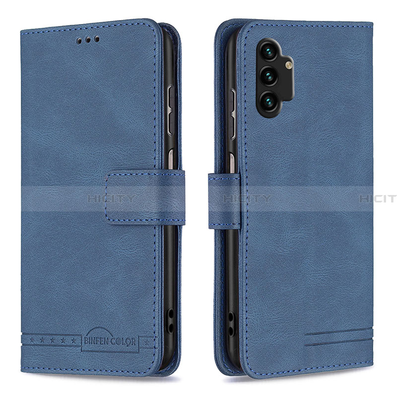 Handytasche Stand Schutzhülle Flip Leder Hülle B05F für Samsung Galaxy A13 4G