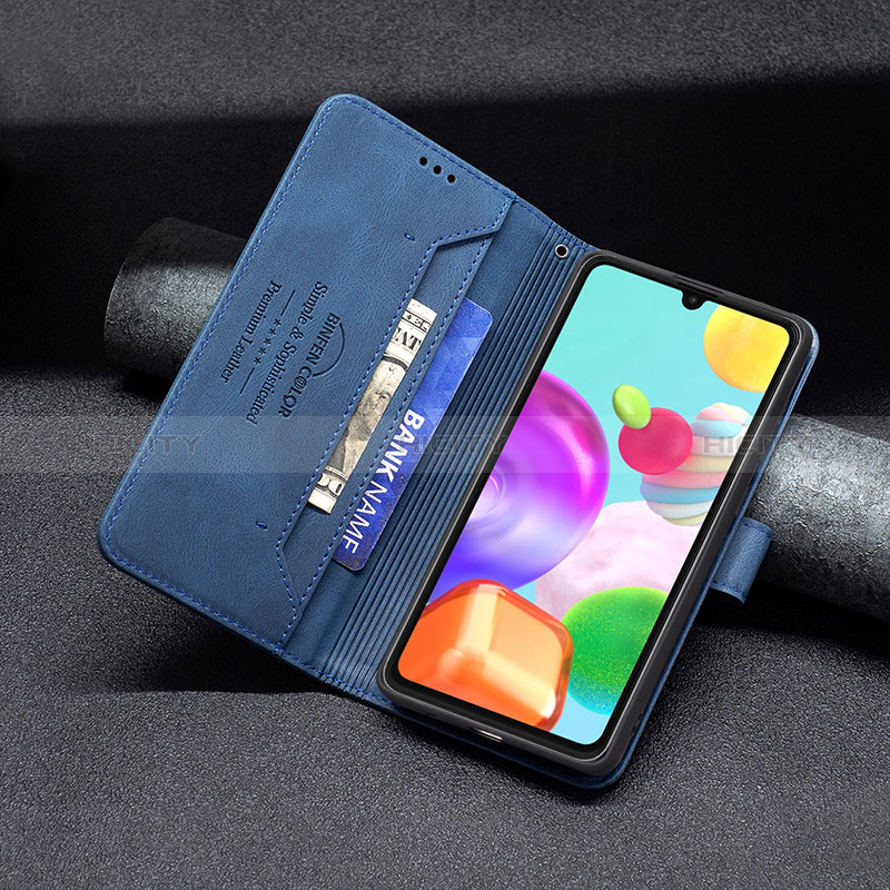 Handytasche Stand Schutzhülle Flip Leder Hülle B05F für Samsung Galaxy A41