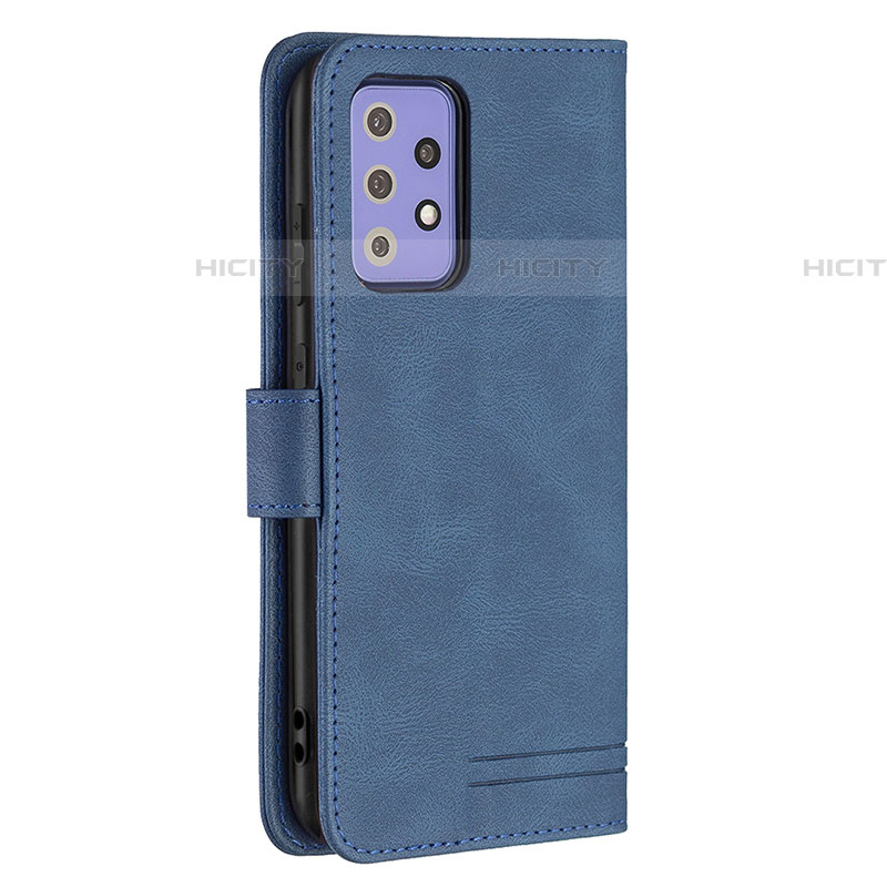 Handytasche Stand Schutzhülle Flip Leder Hülle B05F für Samsung Galaxy A72 4G groß