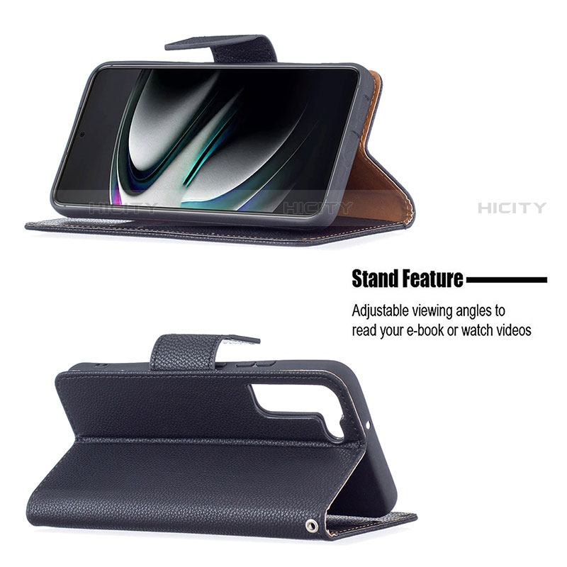 Handytasche Stand Schutzhülle Flip Leder Hülle B05F für Samsung Galaxy S21 Plus 5G