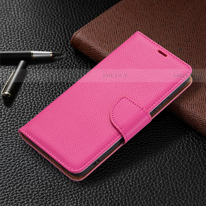 Handytasche Stand Schutzhülle Flip Leder Hülle B05F für Samsung Galaxy S23 Plus 5G Pink Plus