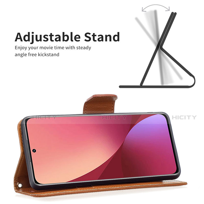 Handytasche Stand Schutzhülle Flip Leder Hülle B05F für Xiaomi Mi 12 5G