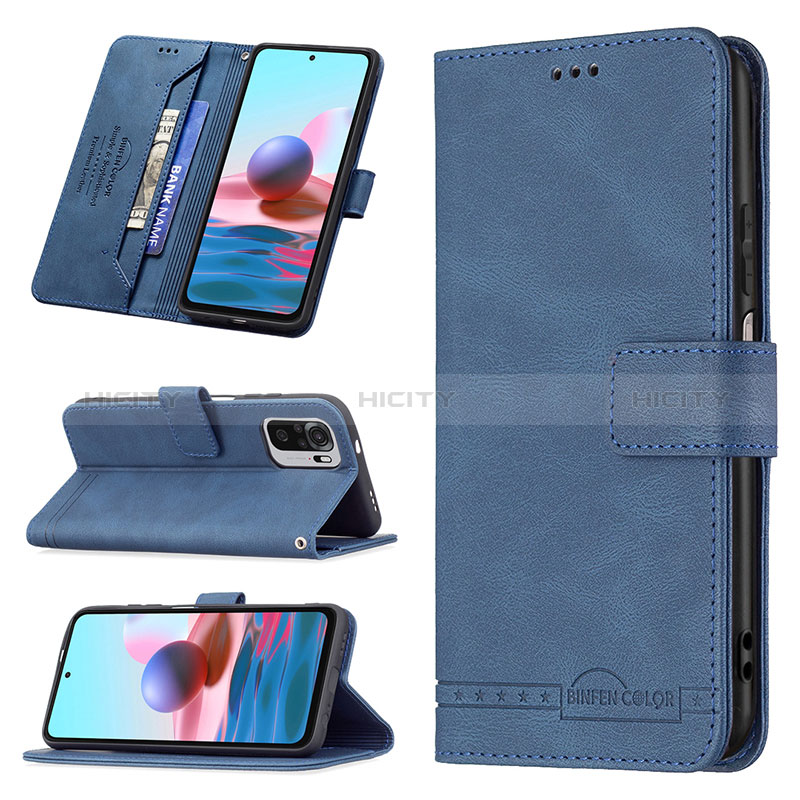 Handytasche Stand Schutzhülle Flip Leder Hülle B05F für Xiaomi Poco M5S