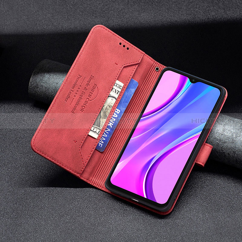 Handytasche Stand Schutzhülle Flip Leder Hülle B05F für Xiaomi Redmi 9 groß