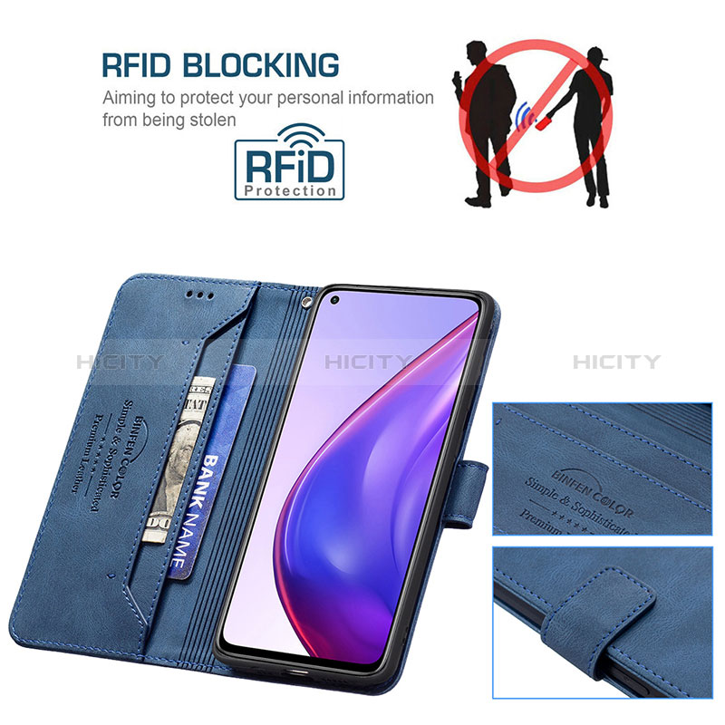 Handytasche Stand Schutzhülle Flip Leder Hülle B05F für Xiaomi Redmi K30S 5G groß