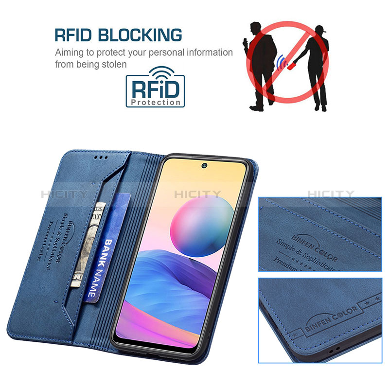 Handytasche Stand Schutzhülle Flip Leder Hülle B05F für Xiaomi Redmi Note 11 SE 5G