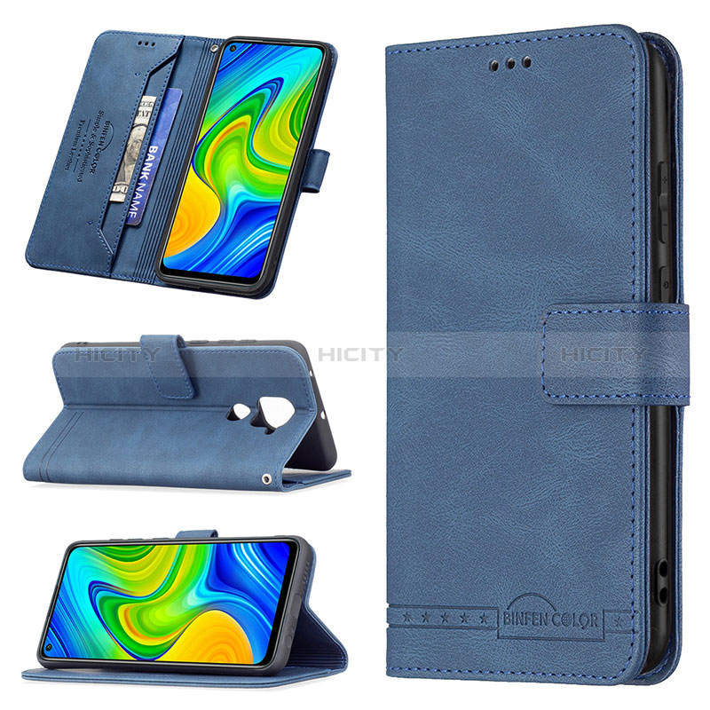 Handytasche Stand Schutzhülle Flip Leder Hülle B05F für Xiaomi Redmi Note 9