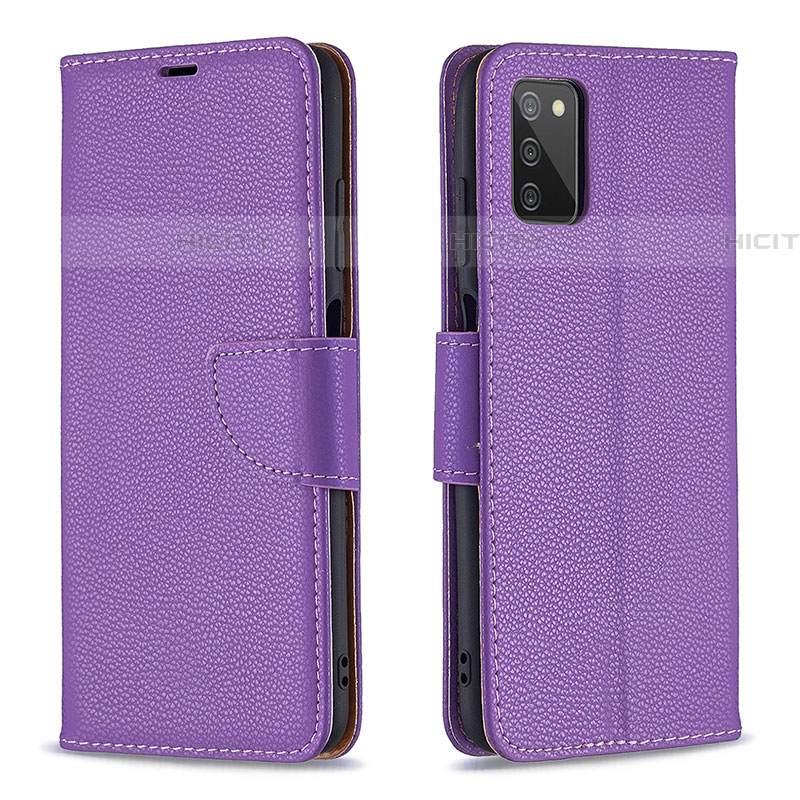 Handytasche Stand Schutzhülle Flip Leder Hülle B06F für Samsung Galaxy A03s