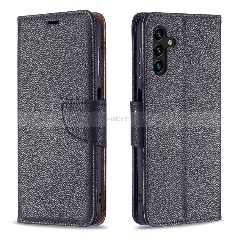 Handytasche Stand Schutzhülle Flip Leder Hülle B06F für Samsung Galaxy A04s groß