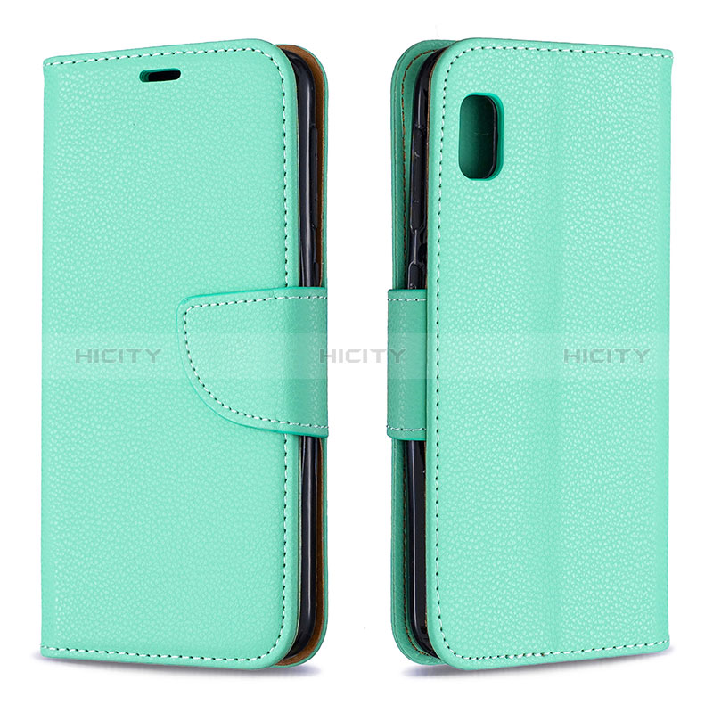 Handytasche Stand Schutzhülle Flip Leder Hülle B06F für Samsung Galaxy A10e groß