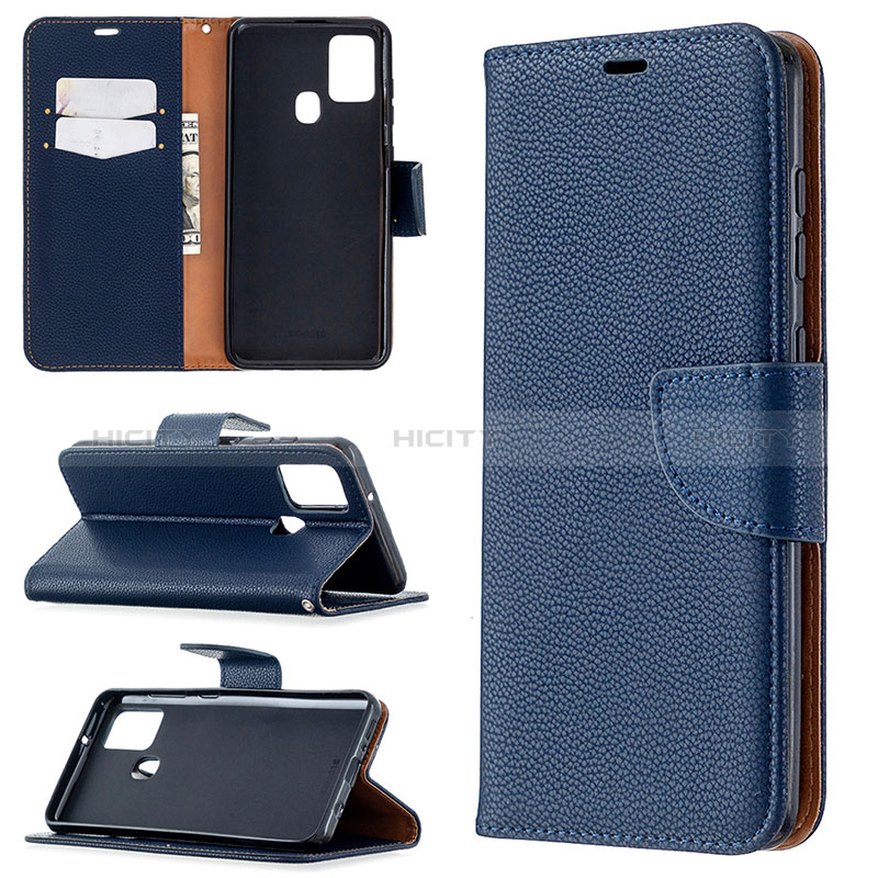 Handytasche Stand Schutzhülle Flip Leder Hülle B06F für Samsung Galaxy A21s