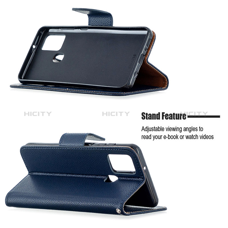 Handytasche Stand Schutzhülle Flip Leder Hülle B06F für Samsung Galaxy A21s