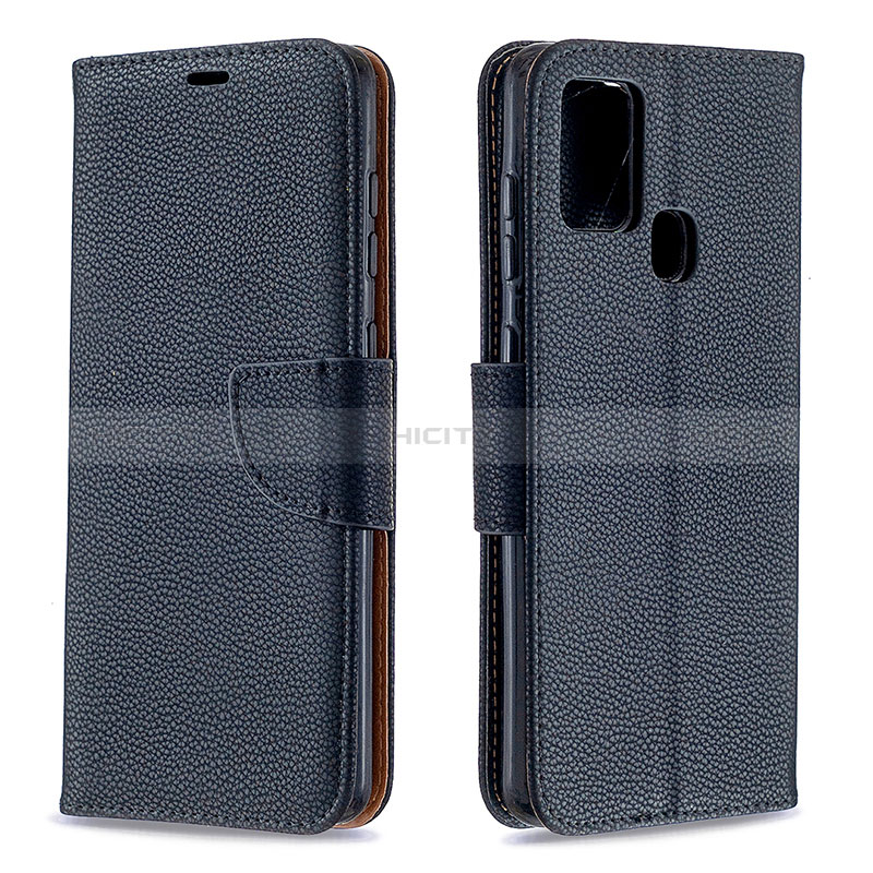 Handytasche Stand Schutzhülle Flip Leder Hülle B06F für Samsung Galaxy A21s