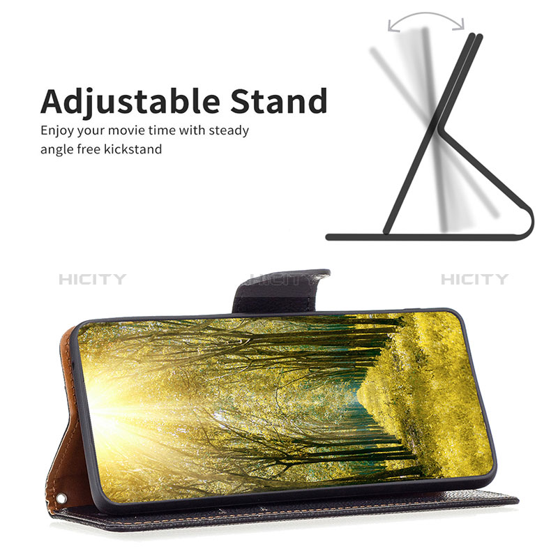 Handytasche Stand Schutzhülle Flip Leder Hülle B06F für Samsung Galaxy A23e 5G groß