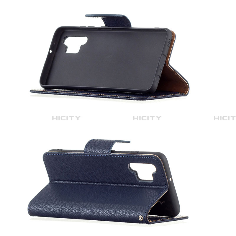 Handytasche Stand Schutzhülle Flip Leder Hülle B06F für Samsung Galaxy A32 4G groß